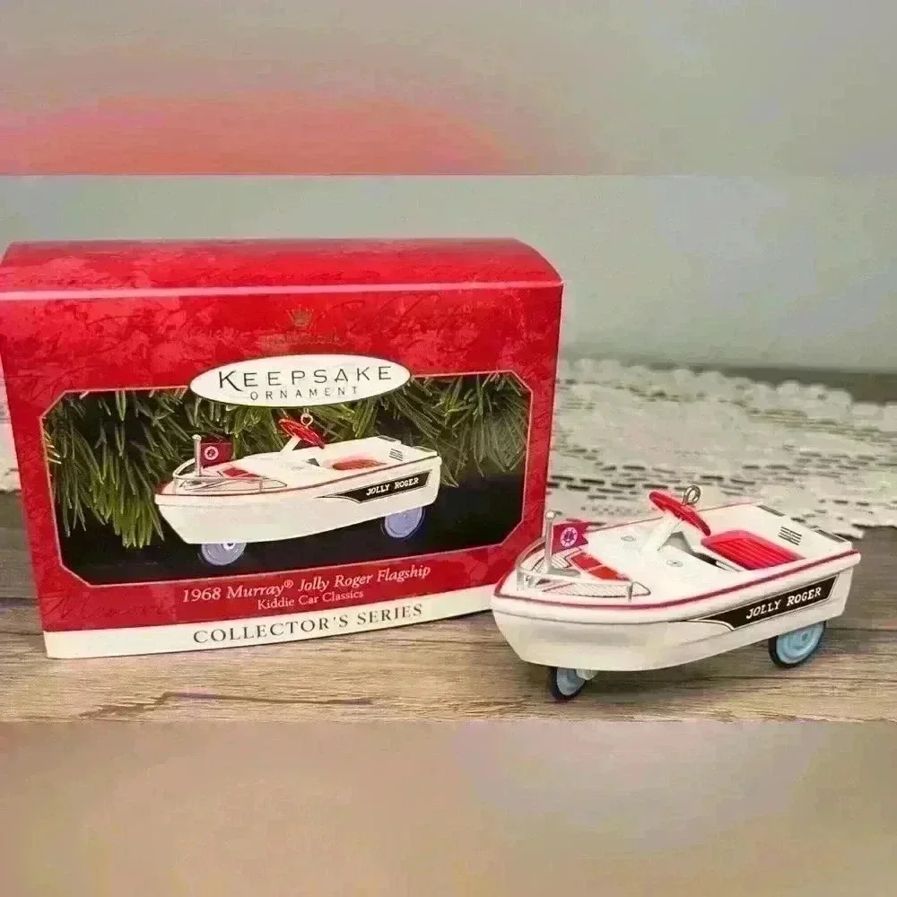 Hallmark NEW 1999 Christmas Ornament 1968 Murray Jolly Roger Flagship #6 Series